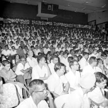 A section of the audience at the annual Literary and Cultural Week