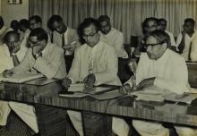 The seminar on Industry-Institution Collaboration in progress