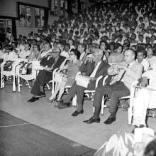 A section of the audience at the annual Literary and Cultural Week