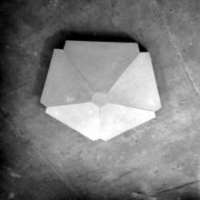 Sub-assembly (outside view) of the geodesic dome that was designed by the FRP Centre