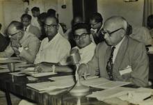 The seminar on Industry-Institution Collaboration in progress