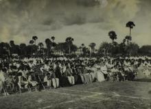 A section of the audience at IIT Madras, 1964