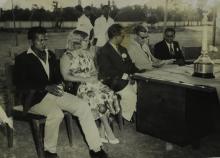 At the first Inter-Collegiate Sports Meet, 1964