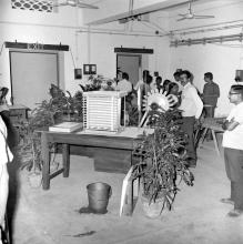 Exhibits of the Science Fair event at the annual Literary and Cultural Week