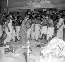 Sringeri Swamiji at IIT Madras, 1965
