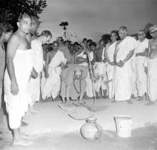 Sringeri Swamiji plants a sapling at IIT Madras, 1965