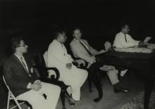 At the first Inter-Collegiate Sports Meet, 1964