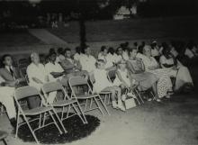 A section of the audience at the valedictory function, 1964