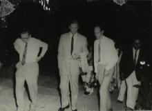 At the first Inter-Collegiate Sports Meet, 1964