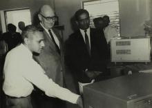 His Excellency Baron Dietrich von Mirbach at IIT Madras, 1967