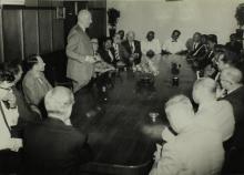 His Excellency Baron Dietrich von Mirbach addresses the gathering at IIT Madras, 1967