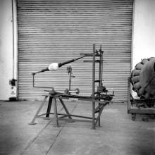 Polar winding machine made at the FRP Centre