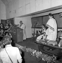 Dr. Hans-Dietrich Genscher at the convocation
