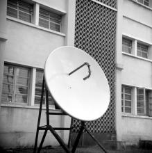 FRP microwave antenna (1.2 m) fabricated at the FRP Centre
