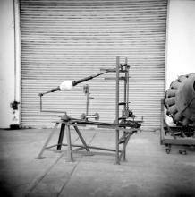Polar winding machine made at the FRP Centre