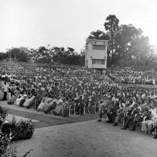 A view of the audience at the eighth convocation ceremony