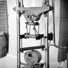 FRP specimens under test at the FRP Centre
