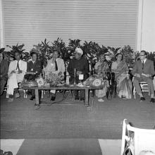 View of the dais at Dr. A. L. Mudaliar’s farewell function