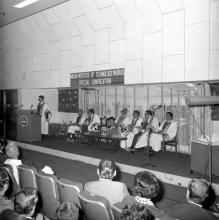 Dr. Erhard Eppler addresses the audience at the Special Convocation, 1973