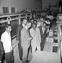 Dr. K. L. Rao at the Hydraulics Laboratory, 1970