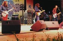 French rock band Matmatah performs at Saarang, 2005