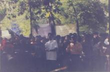 A crowd at Saarang, 2005