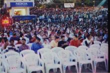 Audience at a Saarang event, 2005