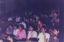 Spectators at a Saarang event, 2005