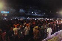 A gathering at a Saarang event, 2005