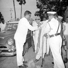 Mr. Rajagopalan and Mr. C. Rajagopalachari at IIT Madras, 1967