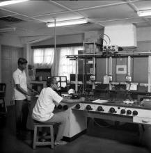 Faculty at a laboratory or the Central Workshop
