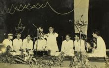 A mushaira performed by students at the Seventh Institute Day celebrations, 1966