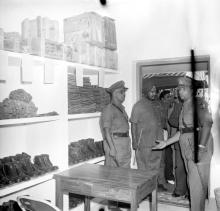 Major General Virendra Singh at the NCC building, 1965