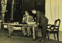 Students stage a play at the Seventh Institute Day, 1966