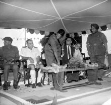 Photograph taken on NCC building inauguration day, 1965
