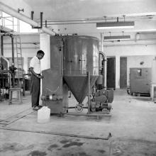 Apparatus at a laboratory