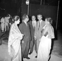 Scenes from Prof. Sengupto’s farewell, 1967