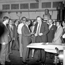Prof. R. G. Narayanamurthi converses with Dr. Hans-Dietrich Genscher