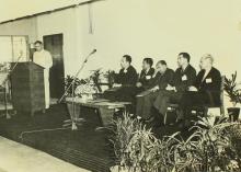 Prof. Venkateswarlu addresses the audience at the inaugural function of the ‘Development in Chemical Engineering’ seminar