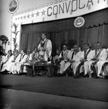 Mr. H. V. R. Iengar declares the eighth convocation open