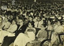 A section of the audience at the Sixth Institute Day, 1965