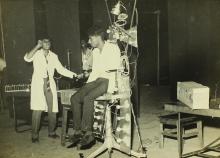 Students stage a play at the Eighth Institute Day, 1967