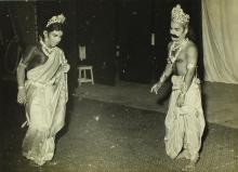 Performers in action at the Eighth Institute Day, 1967