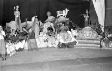 Children stage a play during the Fifth Institute Day, 1964