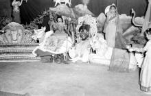 Children stage a play during the Fifth Institute Day, 1964
