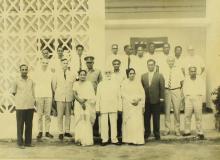 A group photograph at IIT Madras, 1966