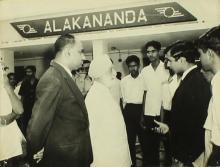 At the Alakananda Hostel inauguration, 1966