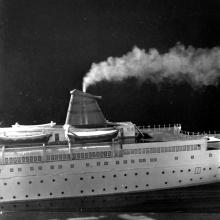 Smoke nuisance test on model of SS State of Bombay