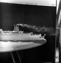 Smoke nuisance test on model of SS State of Bombay