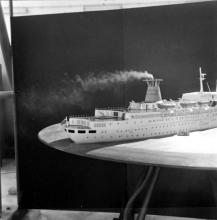 Smoke nuisance test on model of SS State of Bombay